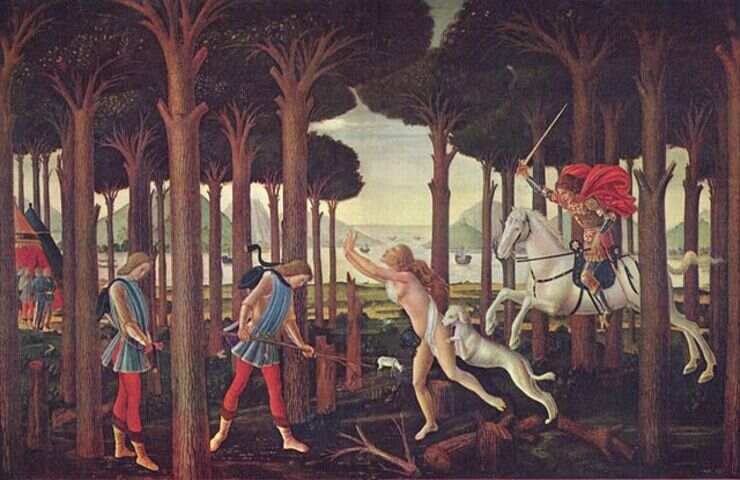Botticelli quadro Decameron