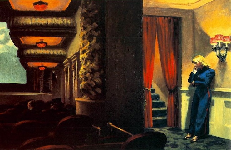 "Cinema a New York" di Edward Hopper