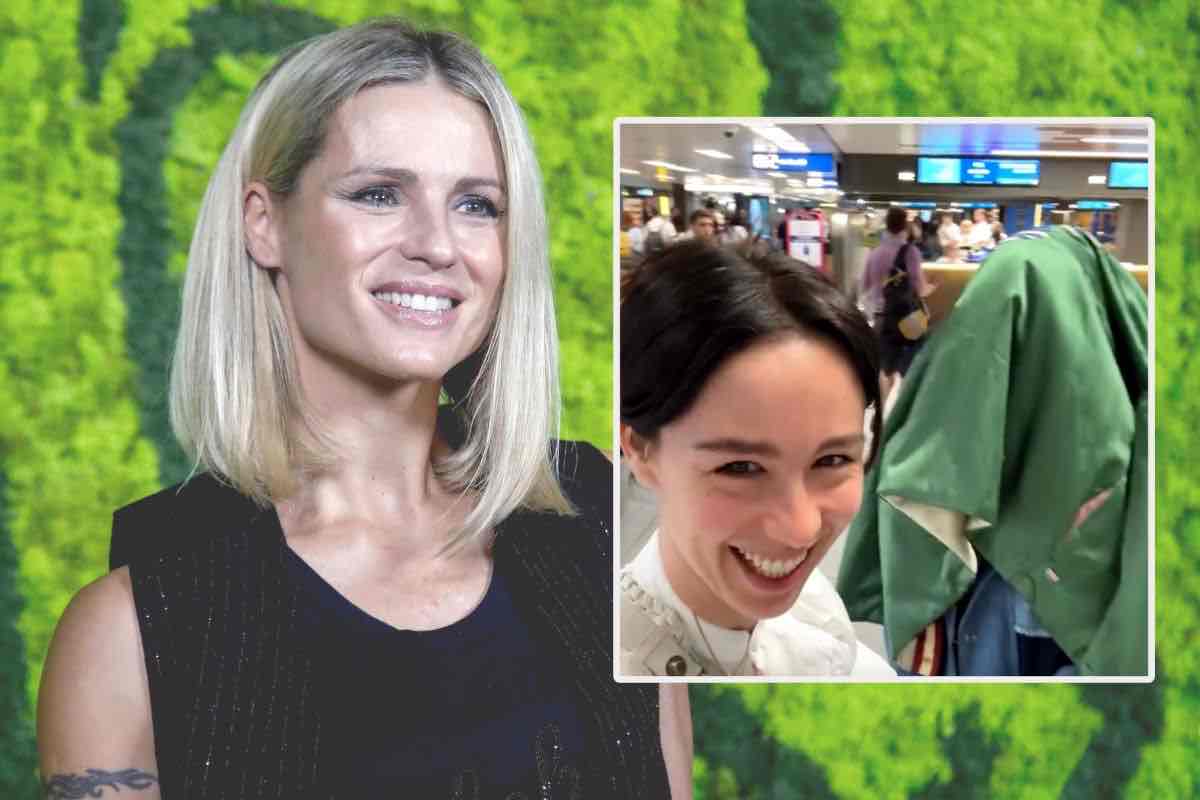 Michelle Hunziker il gesto fa impazzire il web