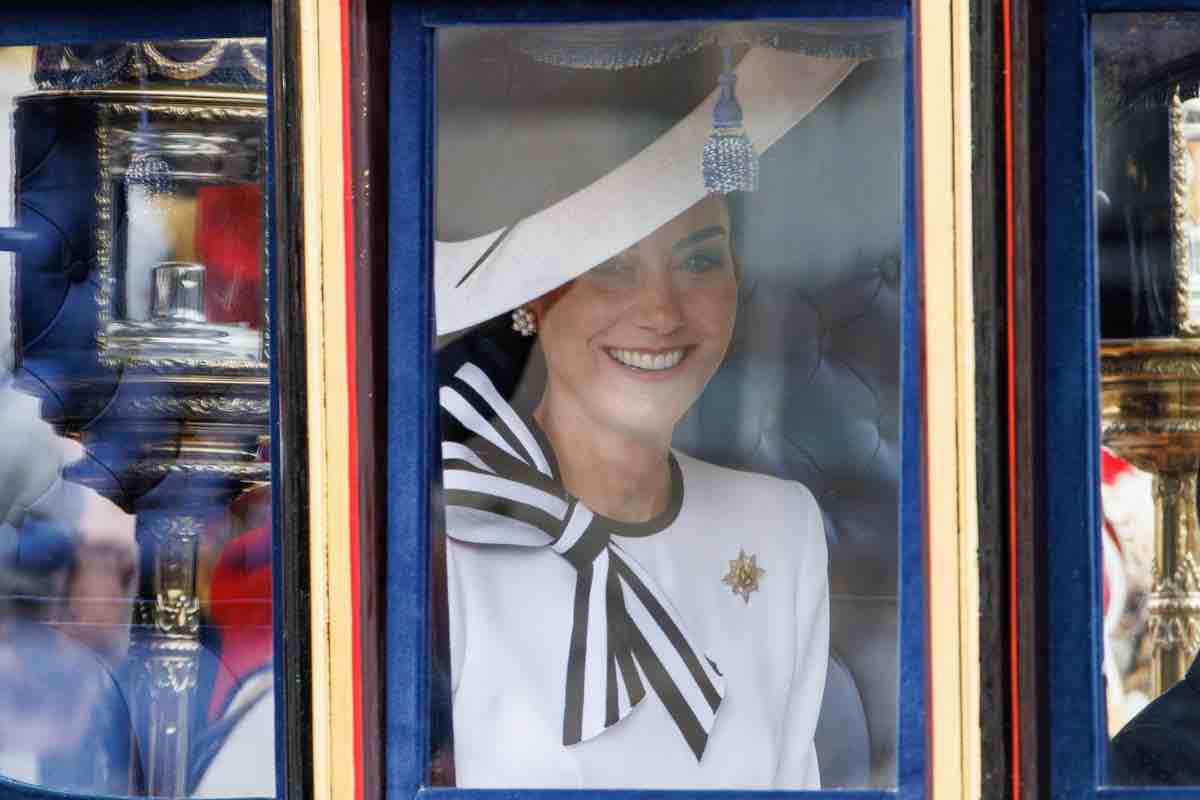 Kate Middleton torna in pubblico