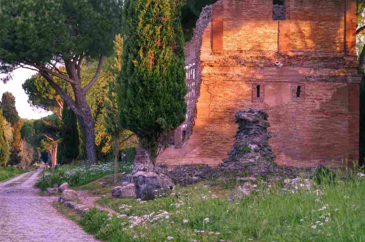 Via Appia patrimonio mondiale dell'umanità Unesco